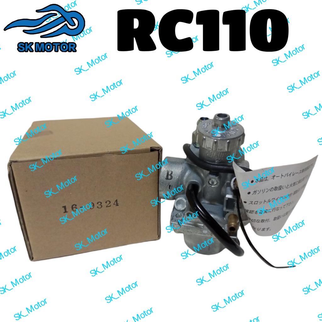 Suzuki BEST RC110 RC 110 Made In Japan Original Mikuni Carburetor