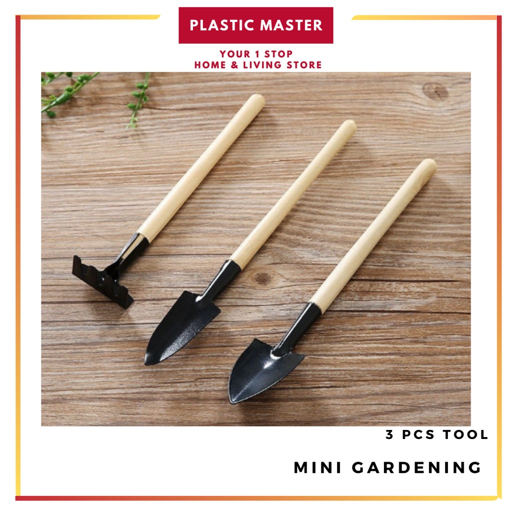 Multipurpose Mini Gardening Pcs Tools Raising Flowers Wooden Handle