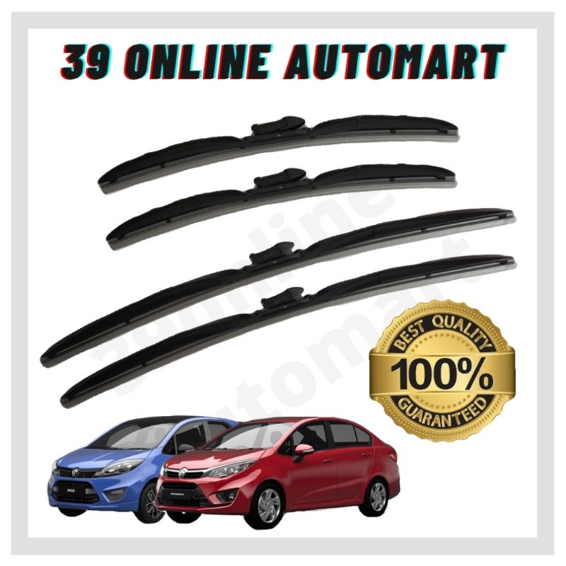 PROTON PERSONA VVT 2016 2021 IRIZ SILICONE WIPER BLADE ONE SET TWO