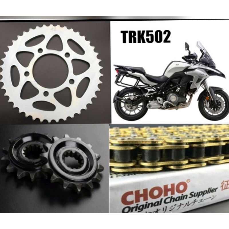 BENELLI Leoncino 500 TRK 502 TNT600 300 Sprocket Chain Shopee Malaysia