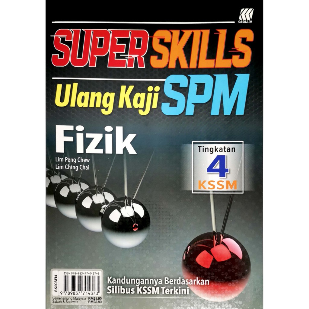 Buku Rujukan Super Skills Ulang Kaji Spm Kssm Fizik Tingkatan