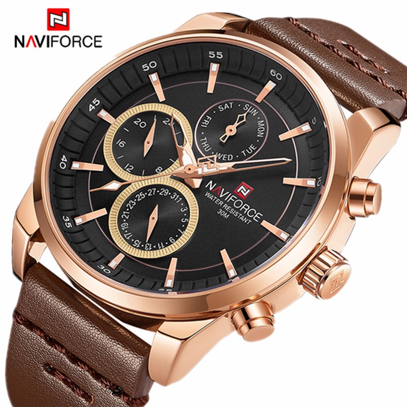 Naviforce Top Luxury Brand Casual Men S Watches Original Fashion Date