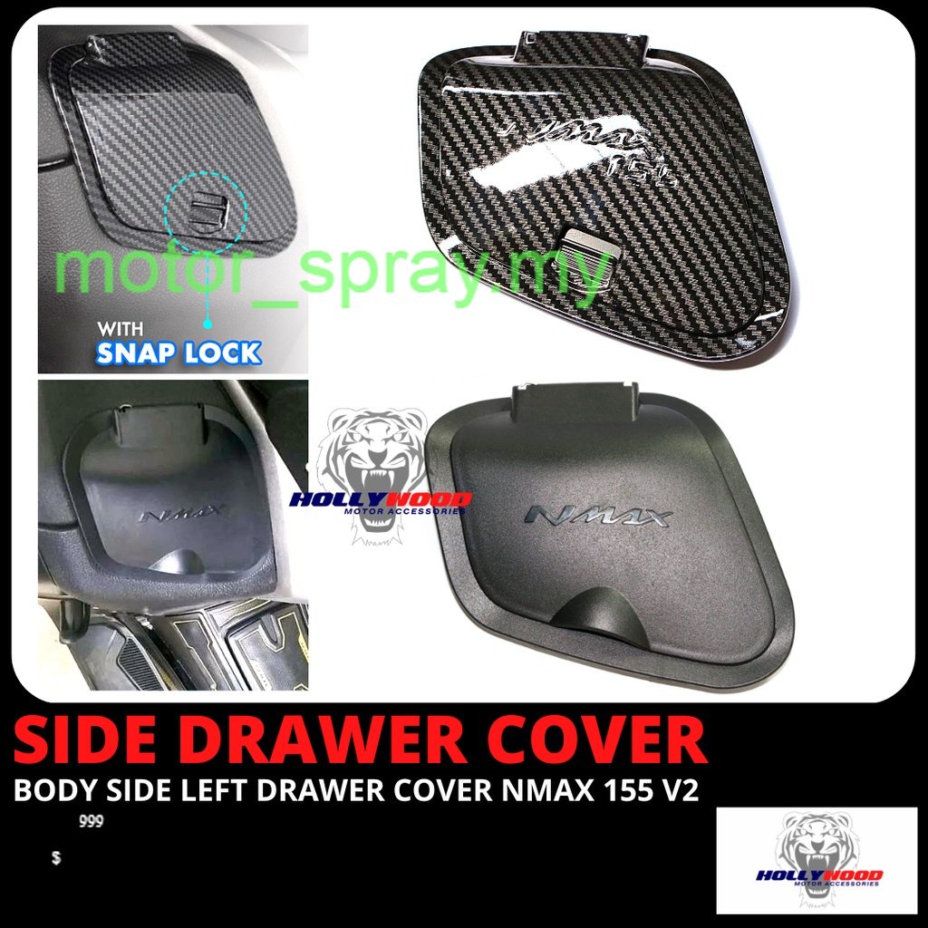 YAMAHA NMAX155 NEW COVER TUTUP BODY LACI KIRI DEPAN NMAX 2021 2022