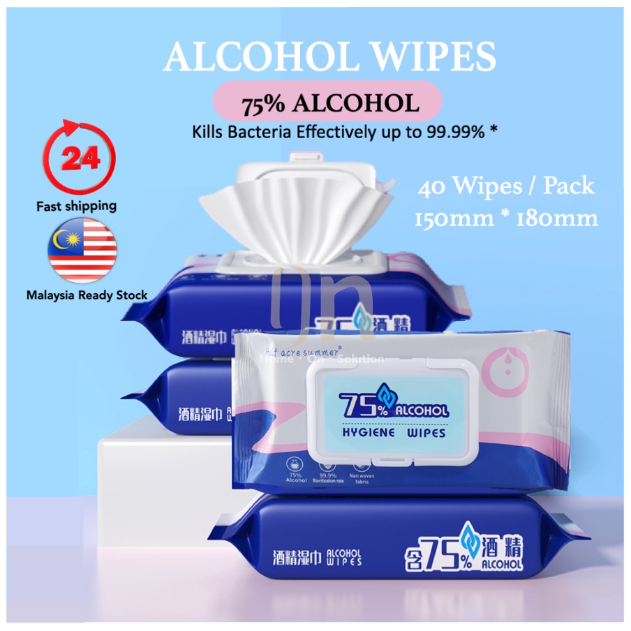 Alcohol Wipes Wet Tissue Ipa Disinfection Tisu Basah Alkohol Hand