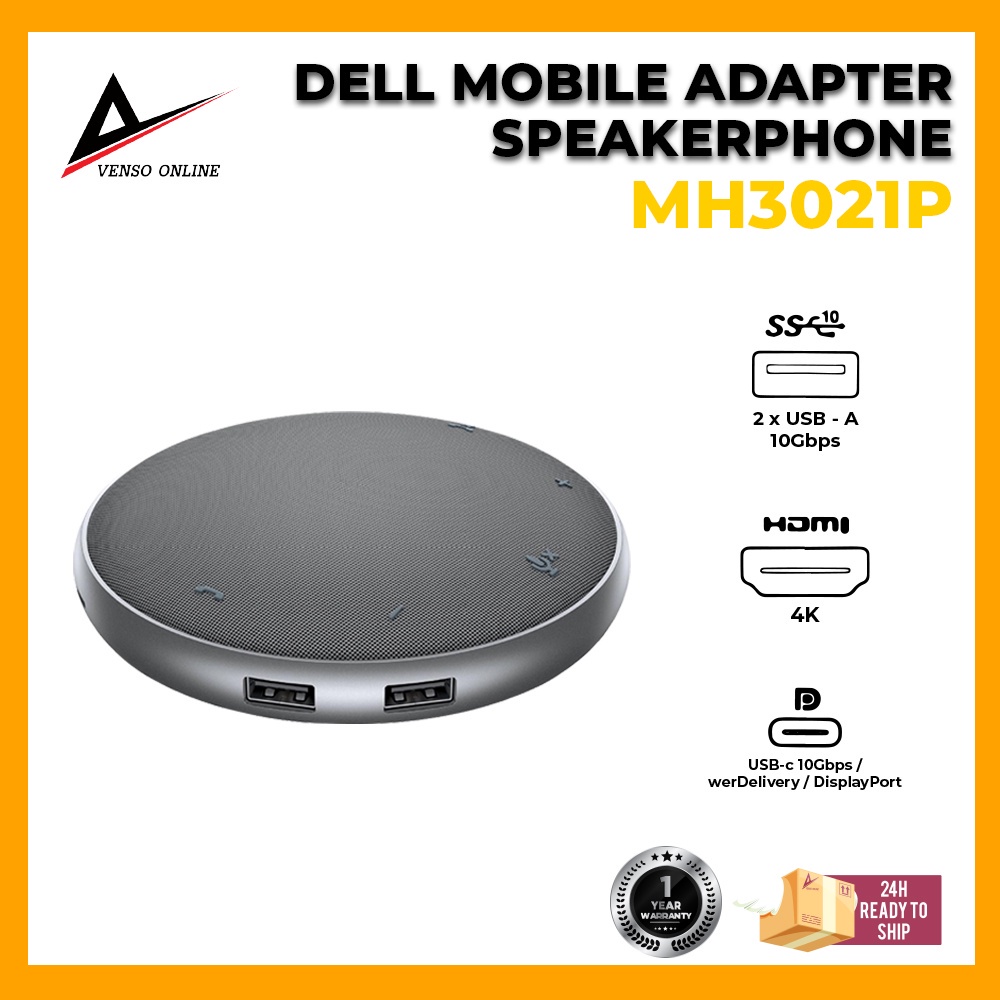 Dell Mobile Adapter Speakerphone Mh P Shopee Malaysia