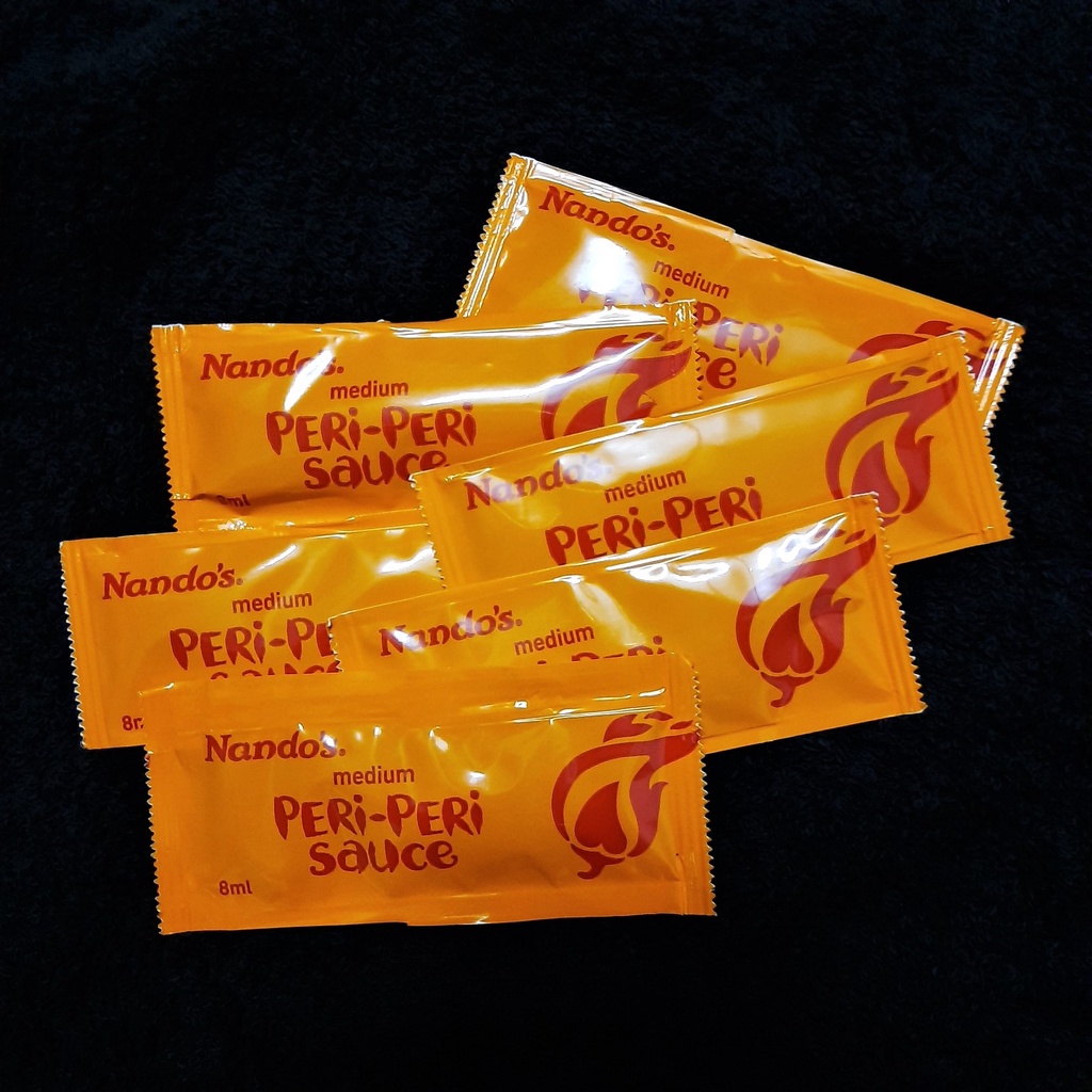 Chili Sauce 辣椒酱 Tomato Sauce 番茄酱 Sachet Life Heinz Mcd Texas SMALL