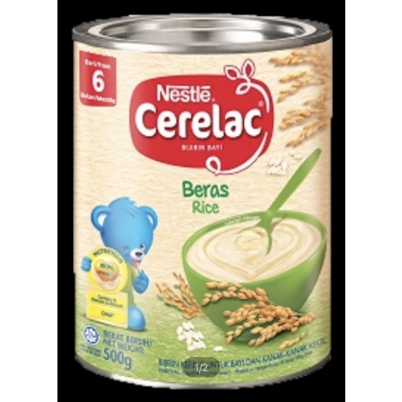 Nestle Cerelac Infant Cereals Wheat Honey Rice G Beras Merah Susu