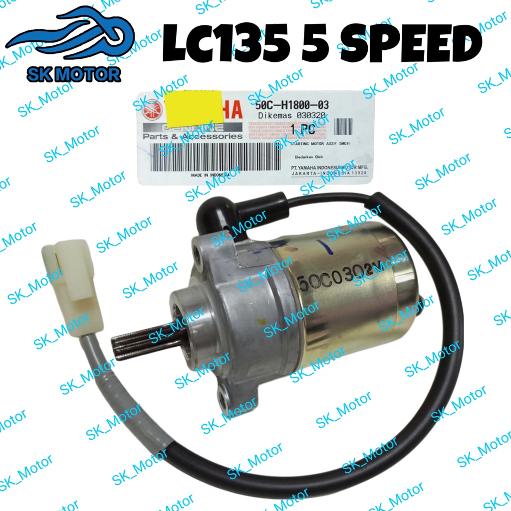 Yamaha LC135 LC New 5S 5 SPEED Original Starter Motor Assy Startor