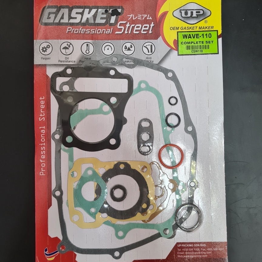 Honda Wave Mr Dash Gasket Overhaul Complete Set Std Up Gasket