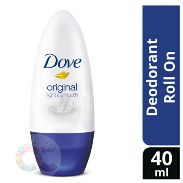 Ready Stock Dove Original Nourished Smooth Roll On Deodorant