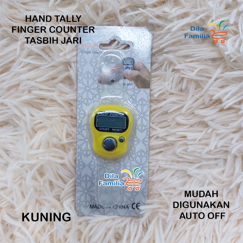 Digital Tasbih Zikir Jari Mini Doorgift Beep Sound Tiada Lampu Led