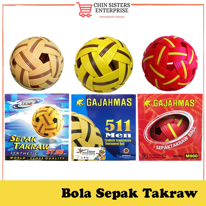 Gajahmas Sepak Takraw Synthetic OGK Sepaktakraw Bola Takraw Tournament