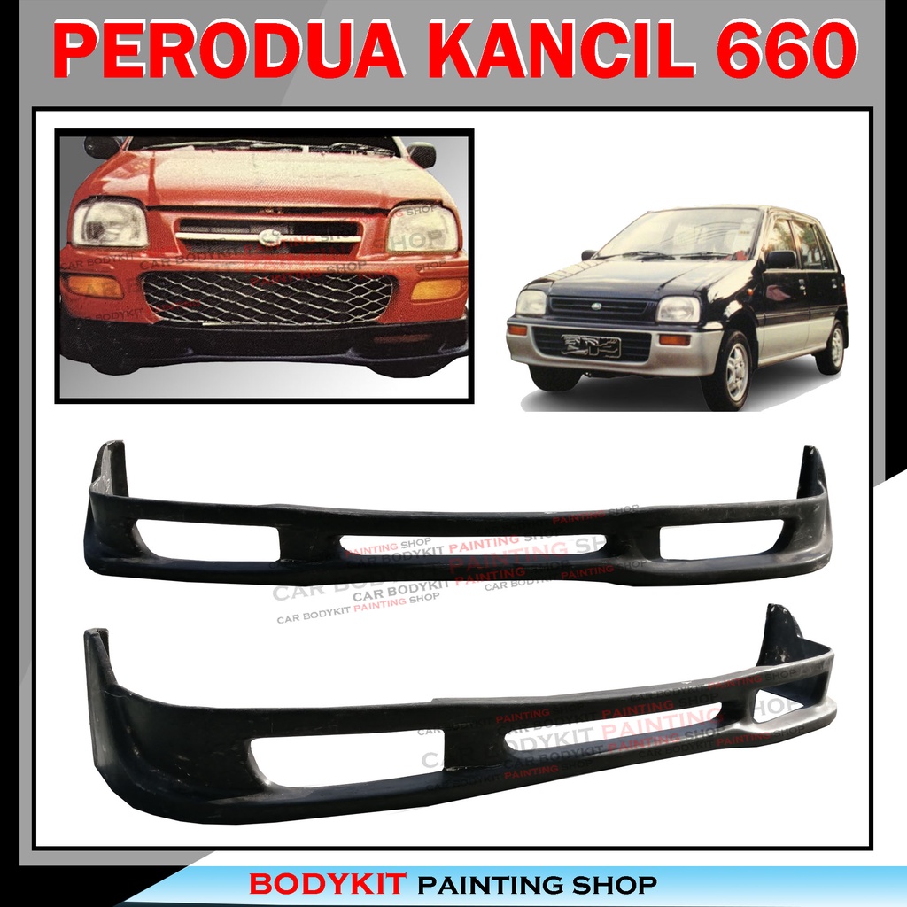 Perodua Kancil For Lampu Petak Fullset Skirting Front Skirt