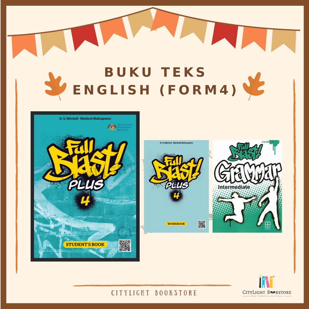 Citylight Textbook Buku Teks Full Blast Tingkatan Shopee Malaysia