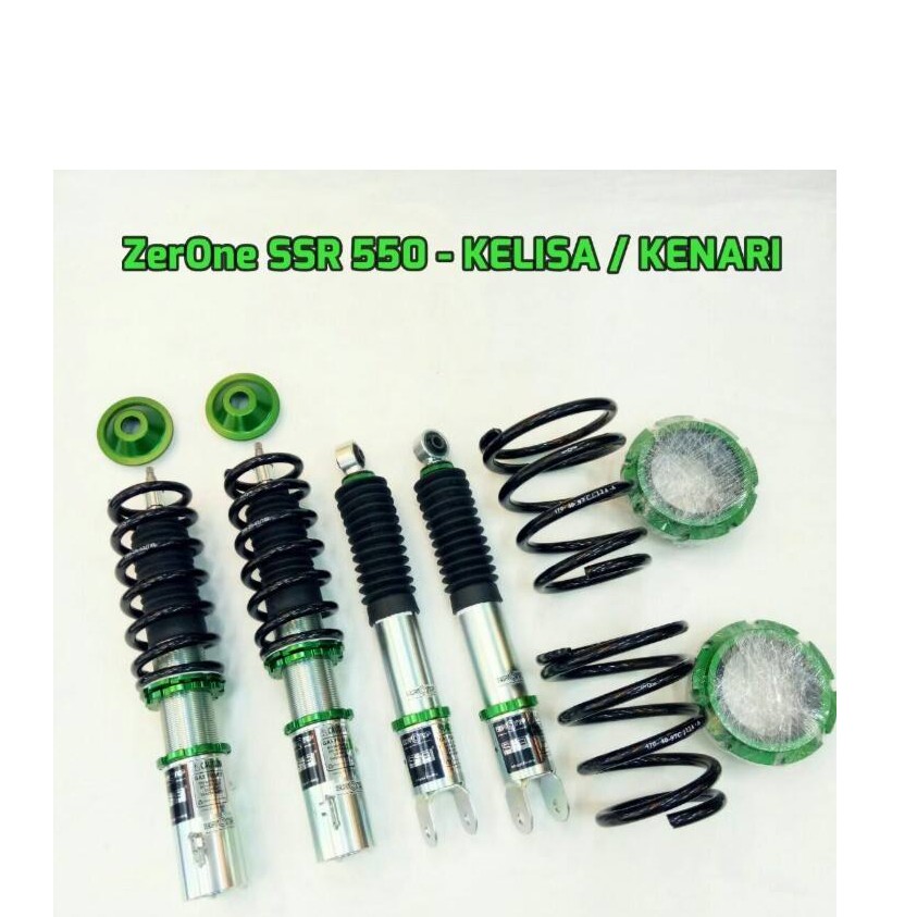 Perodua Kelisa Kenari ZERONE SSR550 Fully Adjustable Suspension