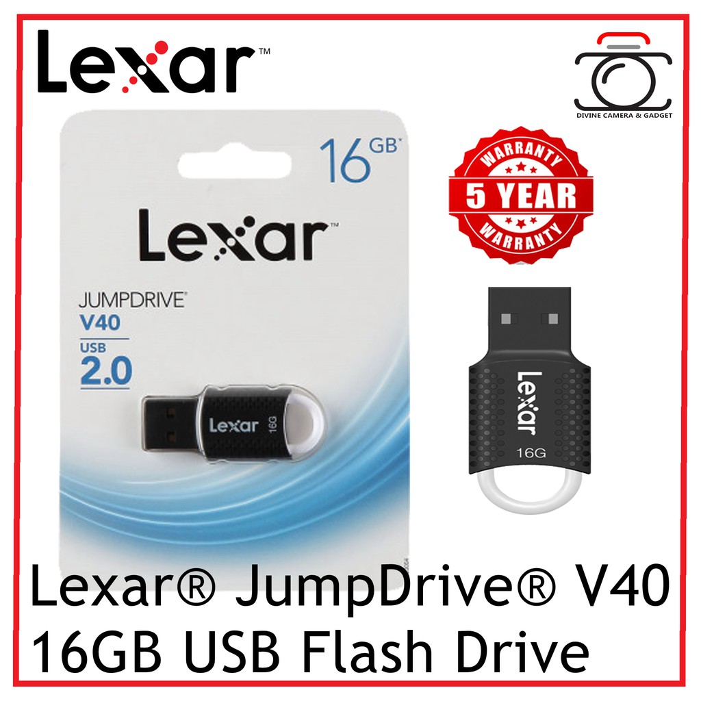 Lexar Jumpdrive V Usb Flash Drive Gb Gb Gb Shopee Malaysia