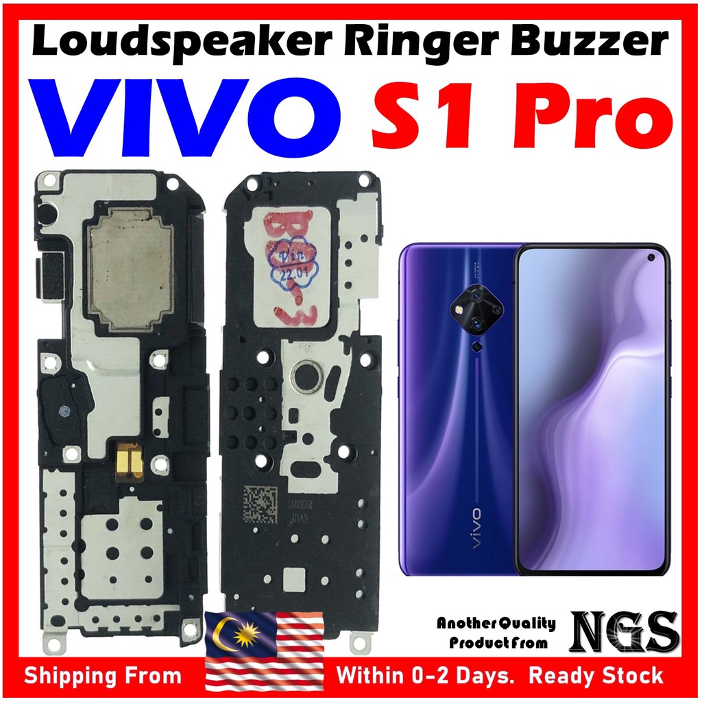 Full Set Loud Speaker Loudspeaker Ringer Buzzer Module For VIVO S1 Pro