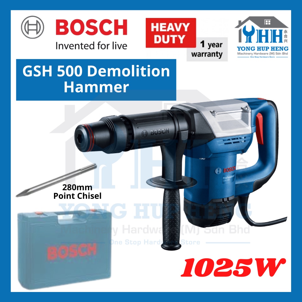 Bosch Gsh W Demolition Hammer Mesin Jack Hammer Gsh