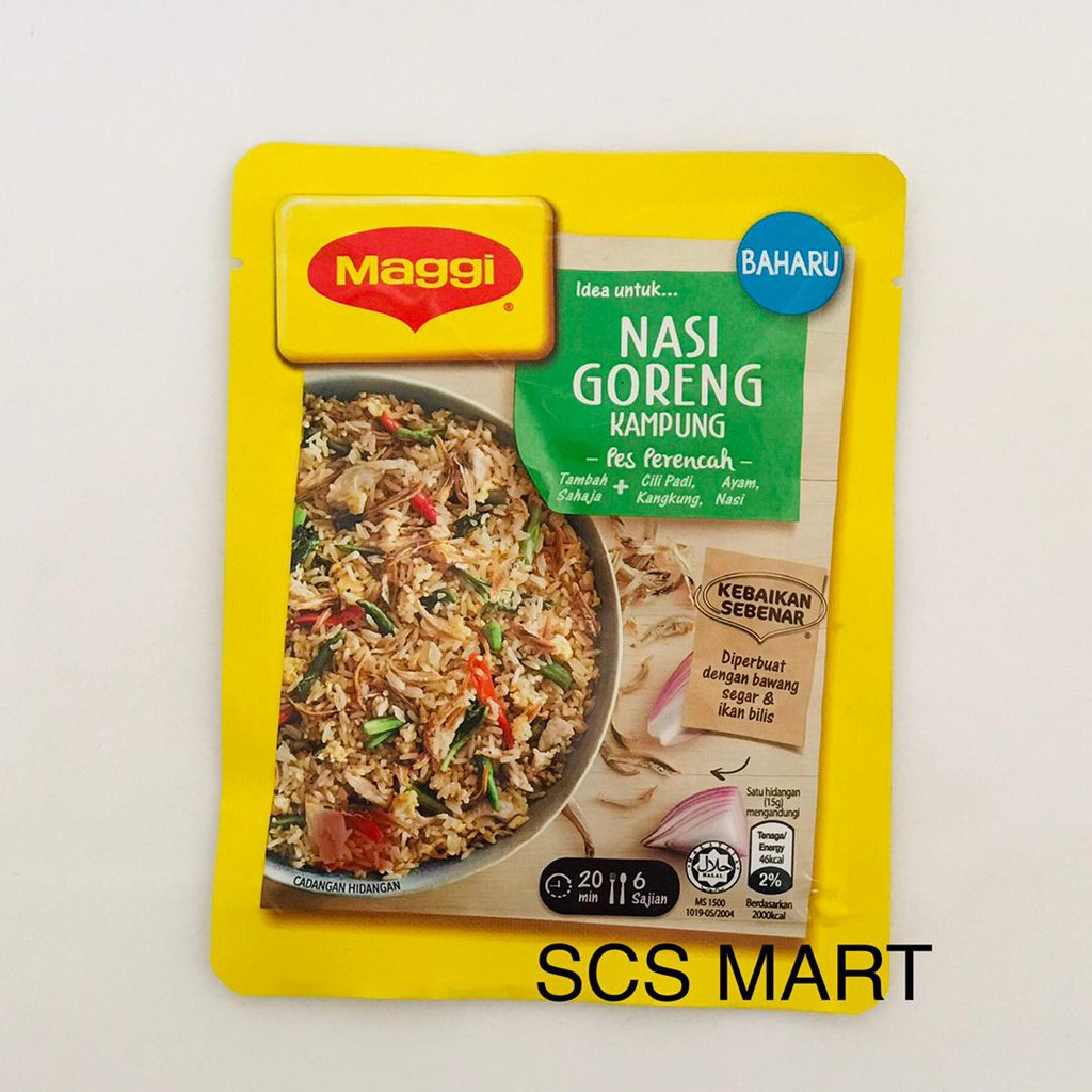 Maggi Pes Perencah Nasi Goreng Kampung 90g Shopee Malaysia