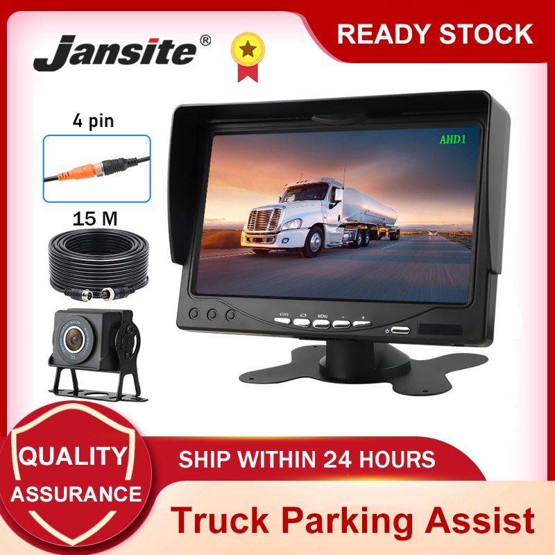 Jansite Car Monitor 1080P AHD Camera Rear View System Night Vision