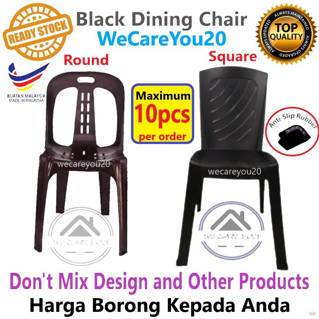 Explosive Modelsanti Slip Plastic Chair Kerusi Makan Kerusi Plastik