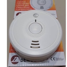 DEMCO Wireless Self Contained Battery Operated Smoke Detector C W 9V