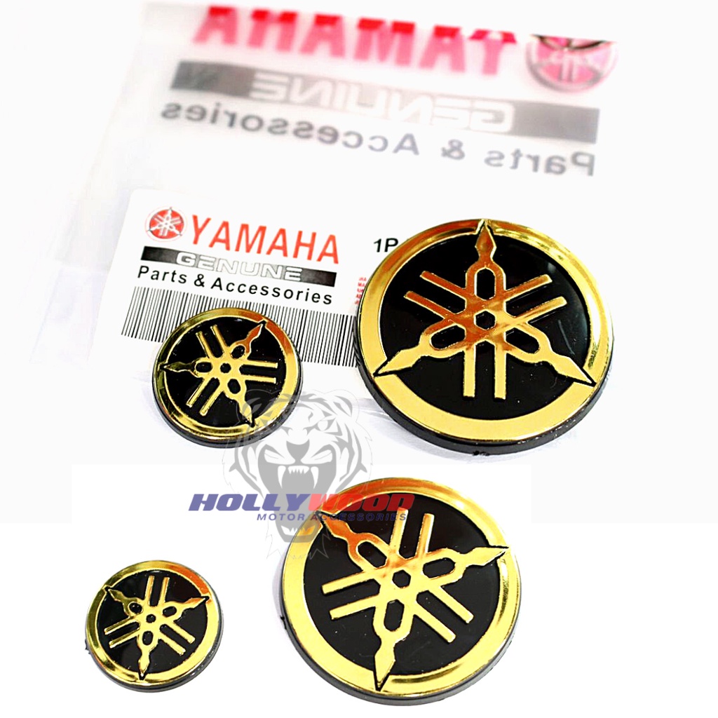 Sticker Logo Yamaha Emblem Besar Kecil Set Y Zr Y Lc