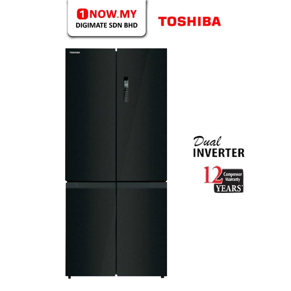 Toshiba L Multi Door Refrigerator Gr Rf We Pgy Dual Inverter