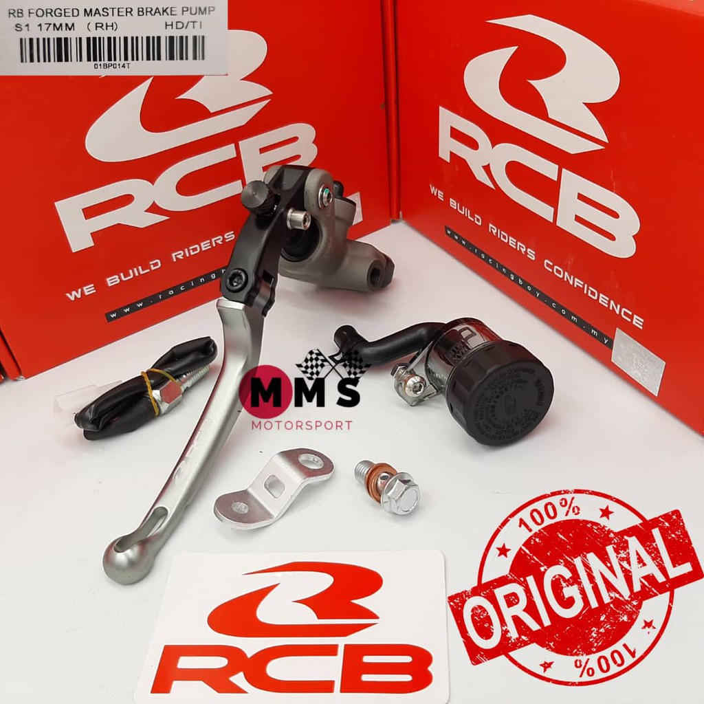 Racing Boy RB Forged Master Brake Pump S1 17mm LH RH Original Shopee