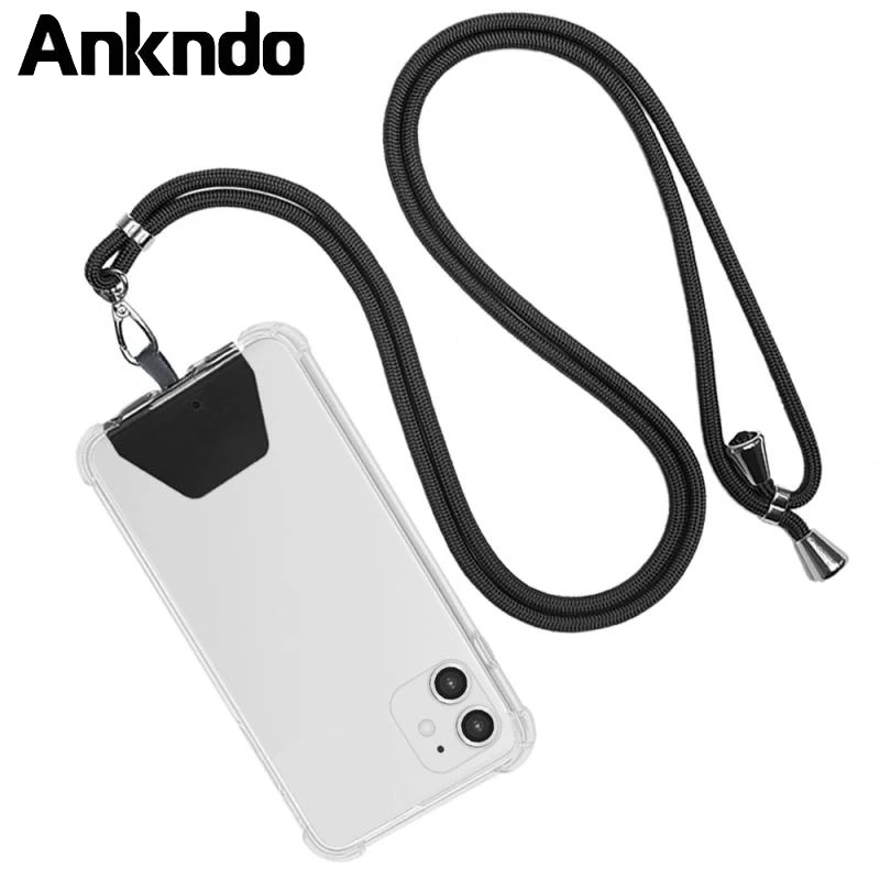 Ankndo Universal Crossbody Patch Phone Lanyards Mobile Phone Strap