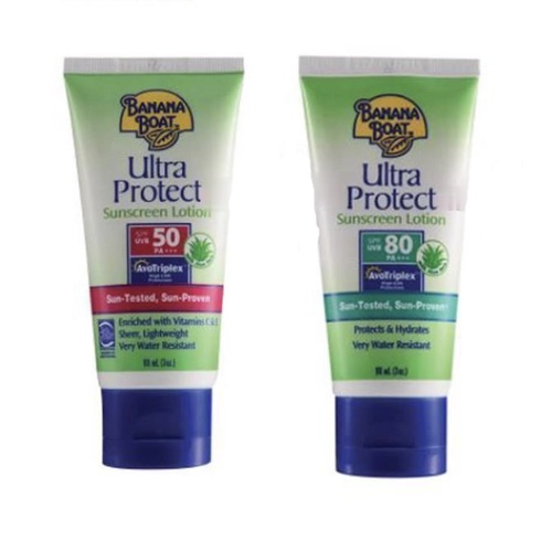 Banana Boat Ultra Protect Lotion Small 60ml Sunblock SPF50 SPF80 Face