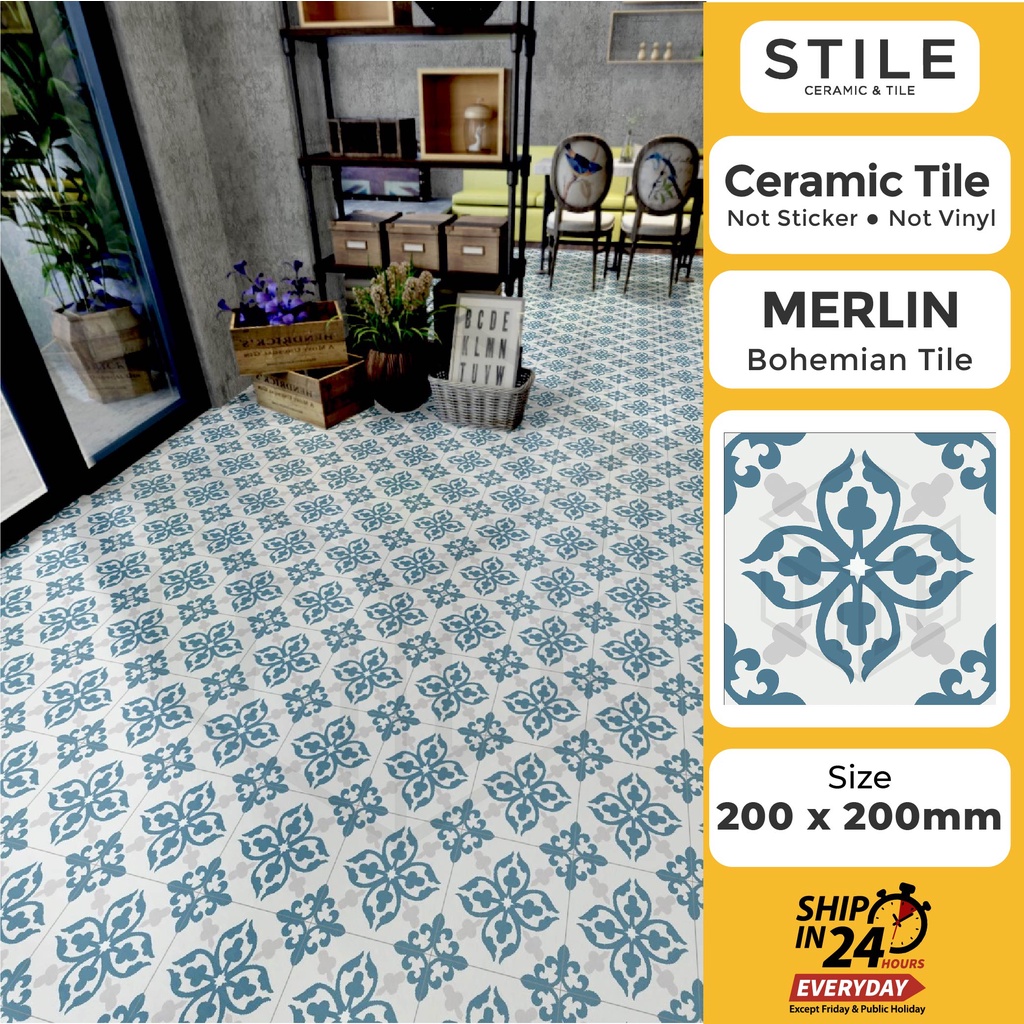 Real Tile Pcs Mosaic Tiles Mozek Ceramic Tiles Mozek Bilik Mozek