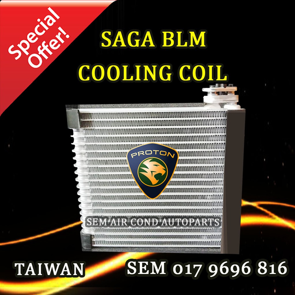 PROTON SAGA BLM TAIWAN COOLING COIL EVAPORATOR CAR AIR COND SYSTEM