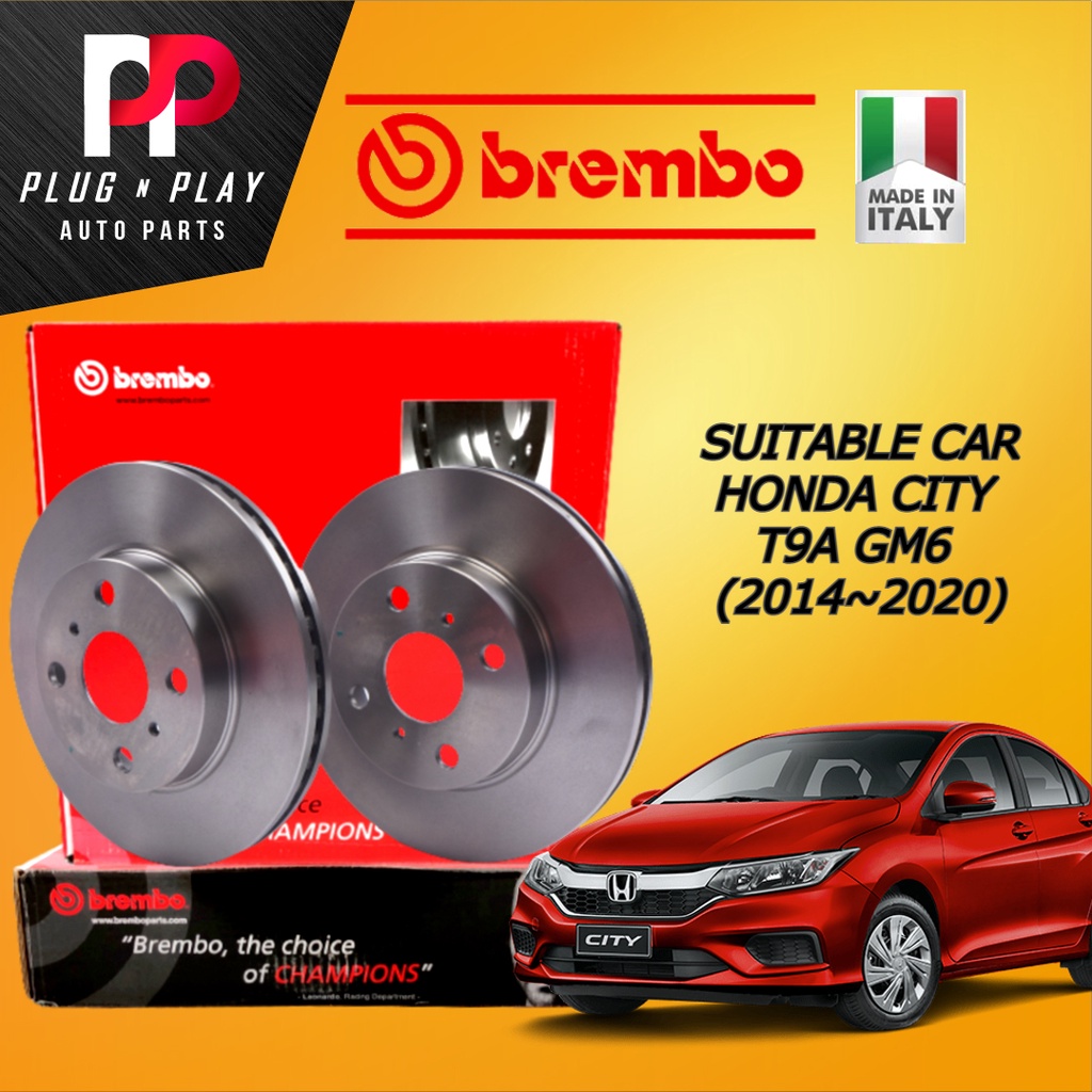 Brembo Honda City T A Gm Front Depan Original Brembo