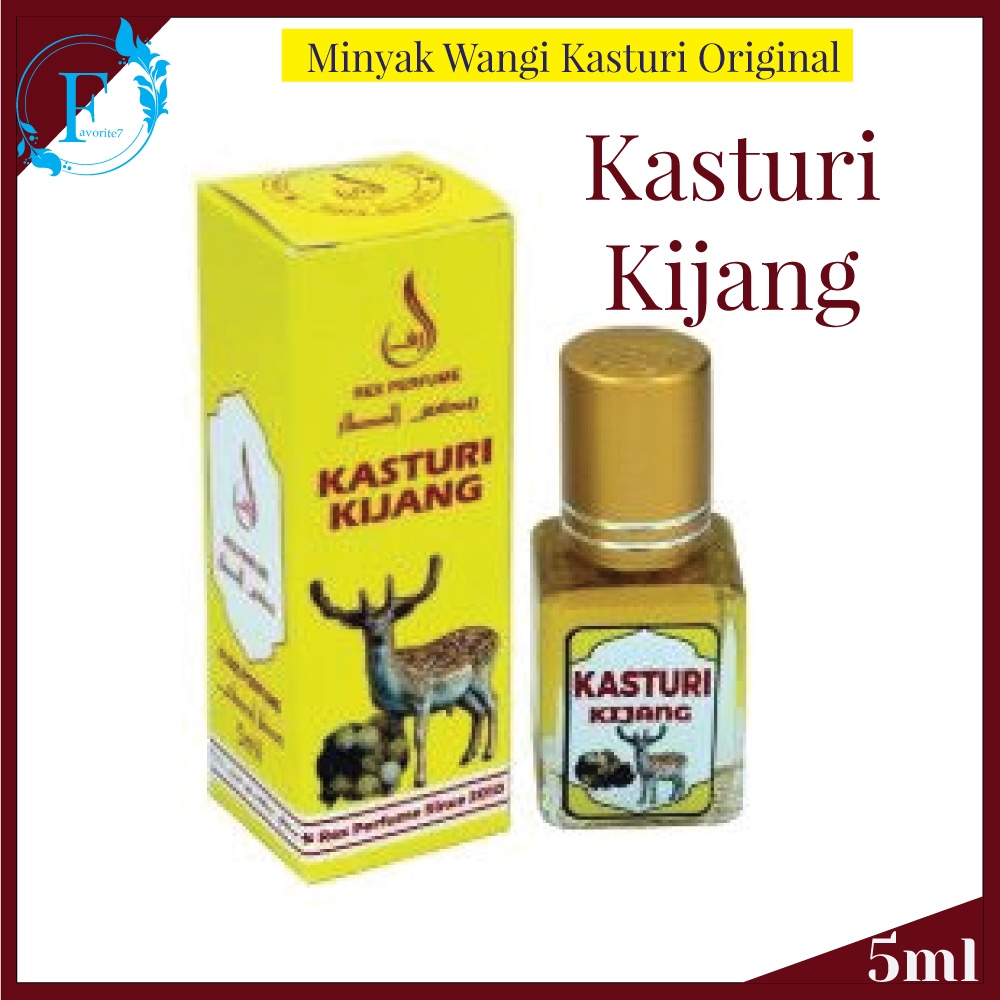 KASTURI KIJANG ASLI MINYAK WANGI ORIGINAL 5ML Shopee Malaysia