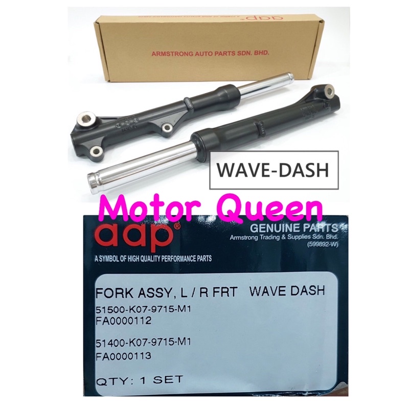 Fork Depan AAP Honda Wave 110 Wave 125i Future Wave Alpha Wave