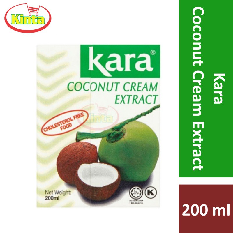 Kara Coconut Cream Extract 200ml Krim Santan Kelapa Kara 200ml