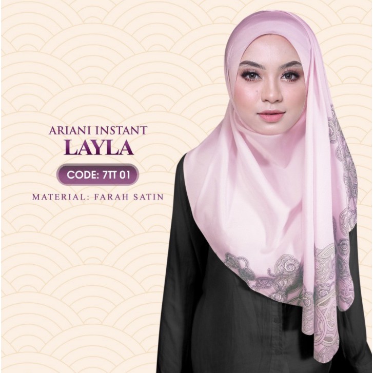 TUDUNG HIJAB ARIANI LAYLA INSTANT DIANE Shopee Malaysia