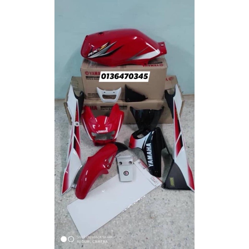 Cover Set Merah Putih Rxz Catalyzer Original HLY Shopee Malaysia