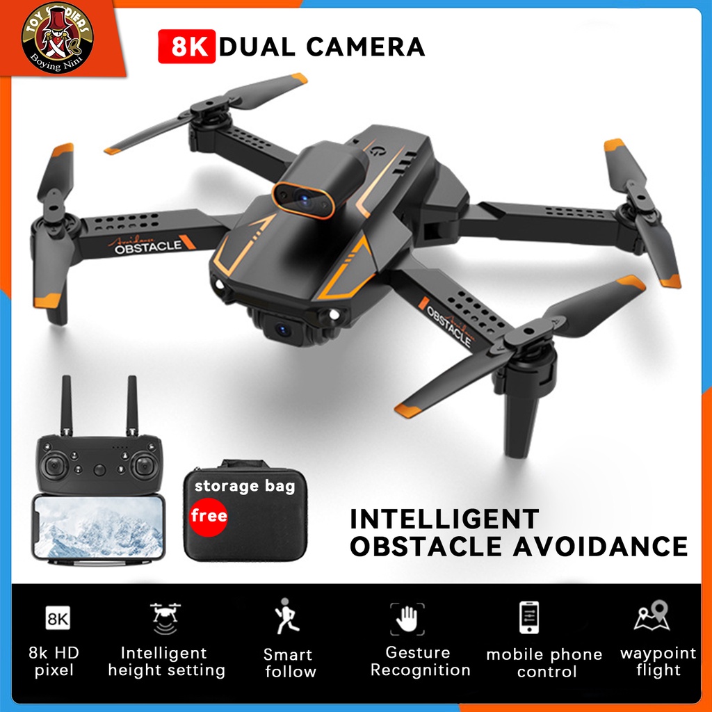 New S Folding Obstacle Avoidance Drone K Hd Aerial Photography