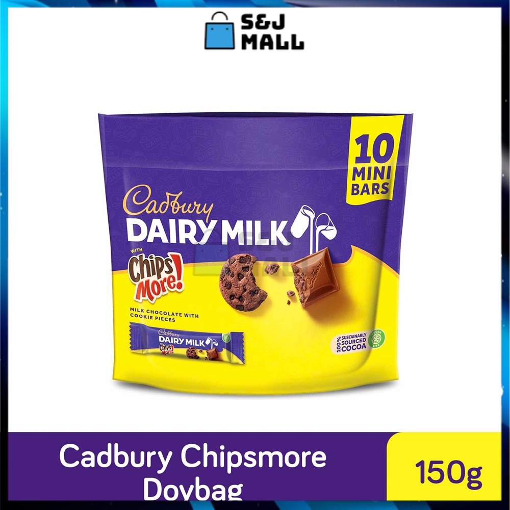 Cadbury Dairy Milk Chocolate With Chipsmore Doybag Mini Bars G