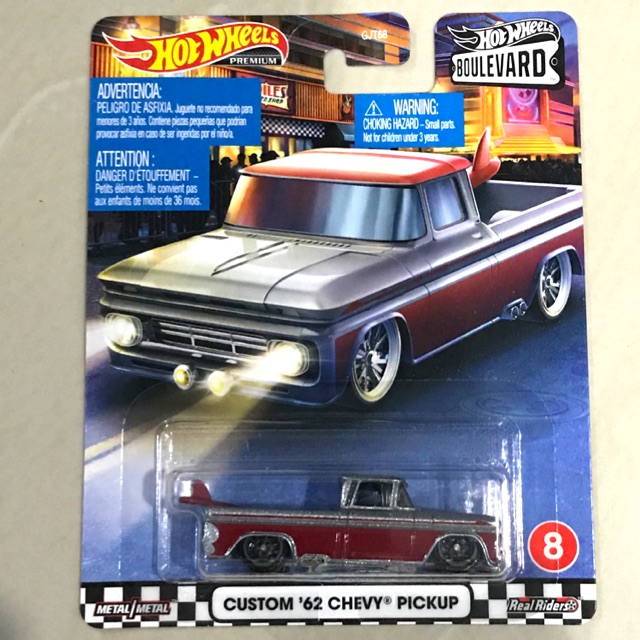 Hot Wheels Premium Boulevard B Series Custom Chevy Pickup Shopee