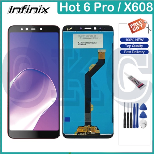 Original LCD For Infinix Hot Pro Hot LCD Display Touch Screen Digitizer X X LCD