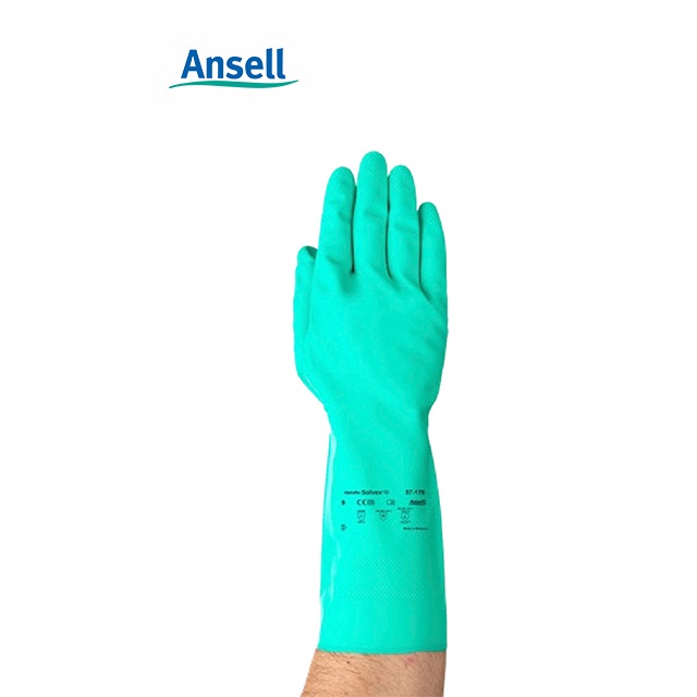 Ansell AlphaTec Solvex 37 176 Chemical Resistance Nitrile Glove 1