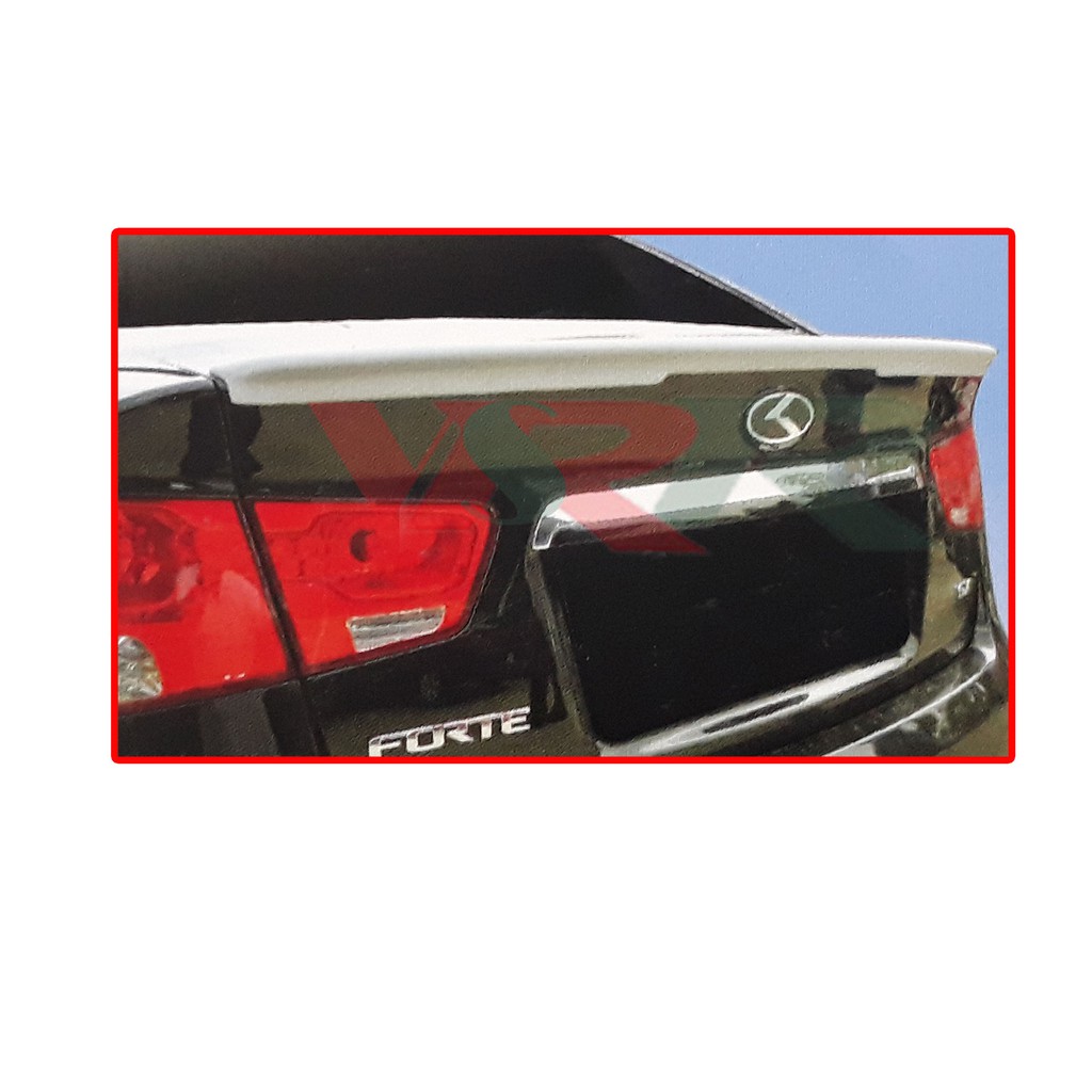 Kia Forte Spoiler Oe Style Rear Back Bonnet Bonet Trunk Boot Duck Tail