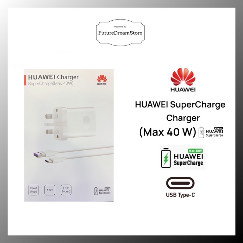 Originalhuawei Charger Supercharge W Shopee Malaysia