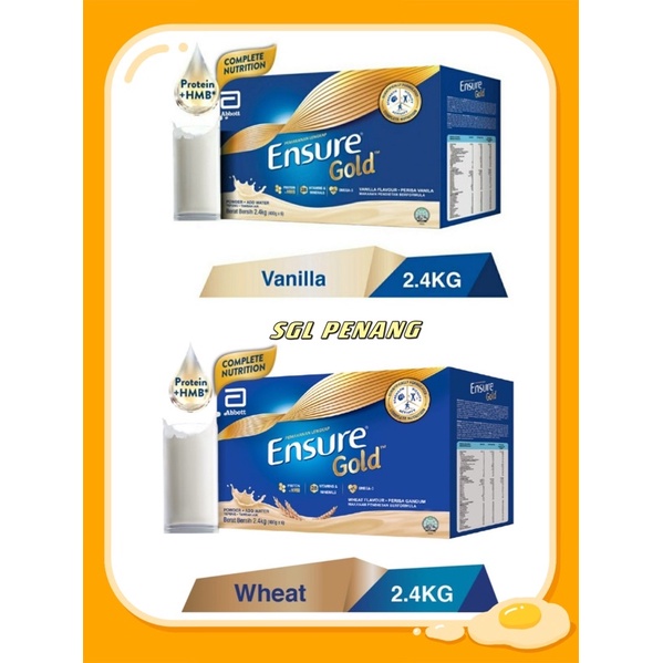 Ensure Gold Vanilla Wheat 2 4kg Shopee Malaysia