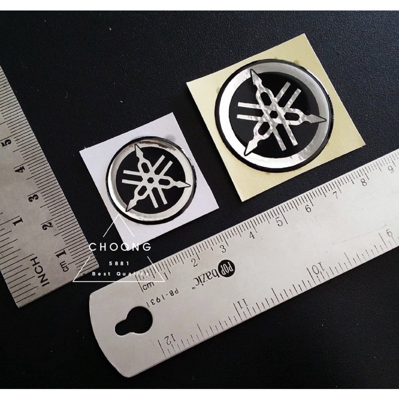 Yamaha Logo Sticker Timbul Epoxy Shopee Malaysia