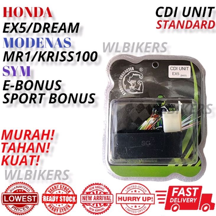 Honda Ex Dream Wave Wave R Mr Kriss Bonus Sport Bonus Cdi