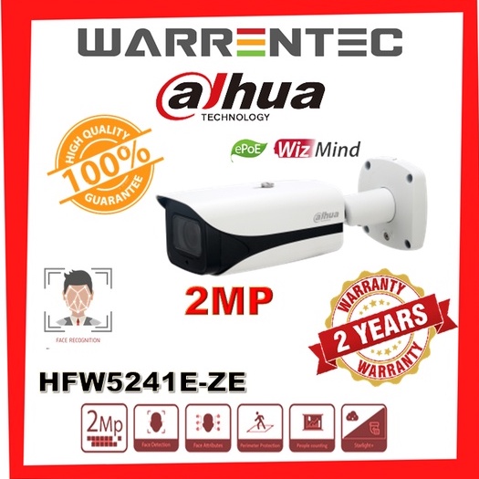 Dahua Mp Ir Vari Focal Bullet Wizmind Network Camera Hfw E Ze